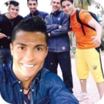 selfie with ronaldo! android application logo